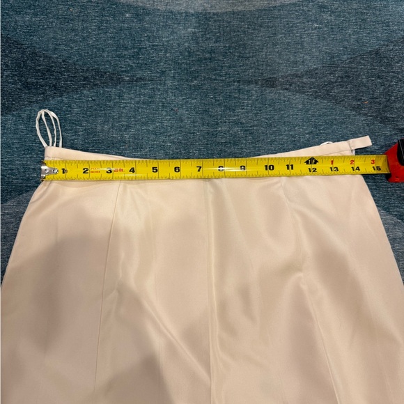 Ralph Lauren Silk Ivory Skirt - Picture 8 of 9